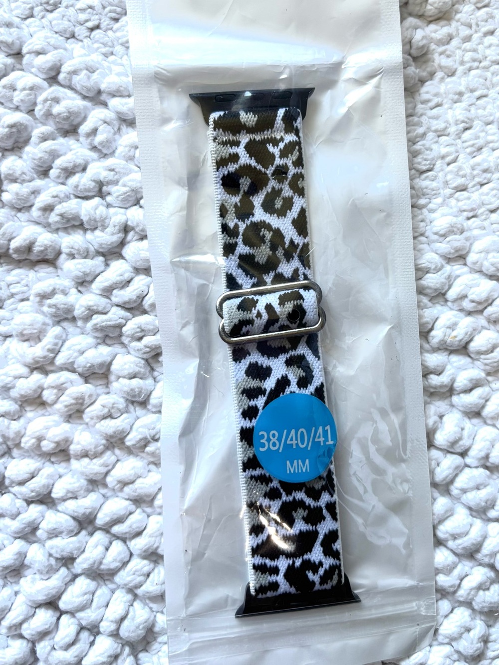 Leopard Print Elastic Watch Band 38/40/41mm